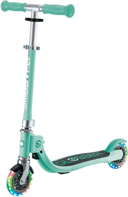 Trottinette 2 roues FLOW FOLDABLE JUNIOR LIGHTS - Vert menthe