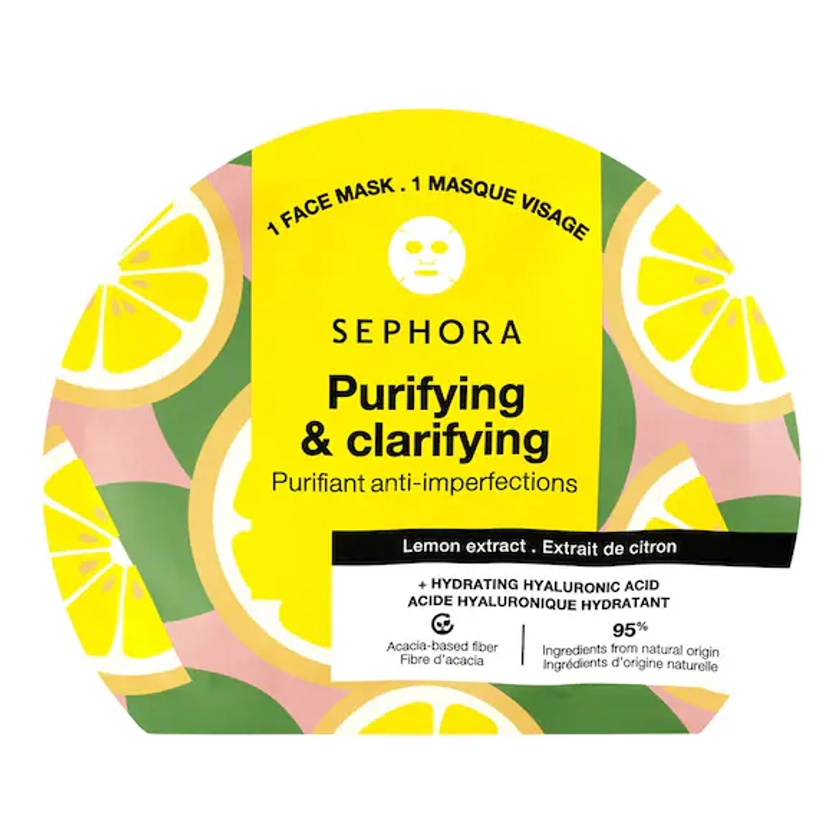 SEPHORA COLLECTION | Masque aux Extraits de Fruits et Acide Hyaluronique - Masque Tissu Visage