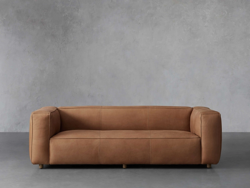 Madrone Leather Sofa