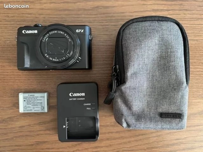 Appareil photo numérique compact Canon PowerShot G7 X Mark II - a