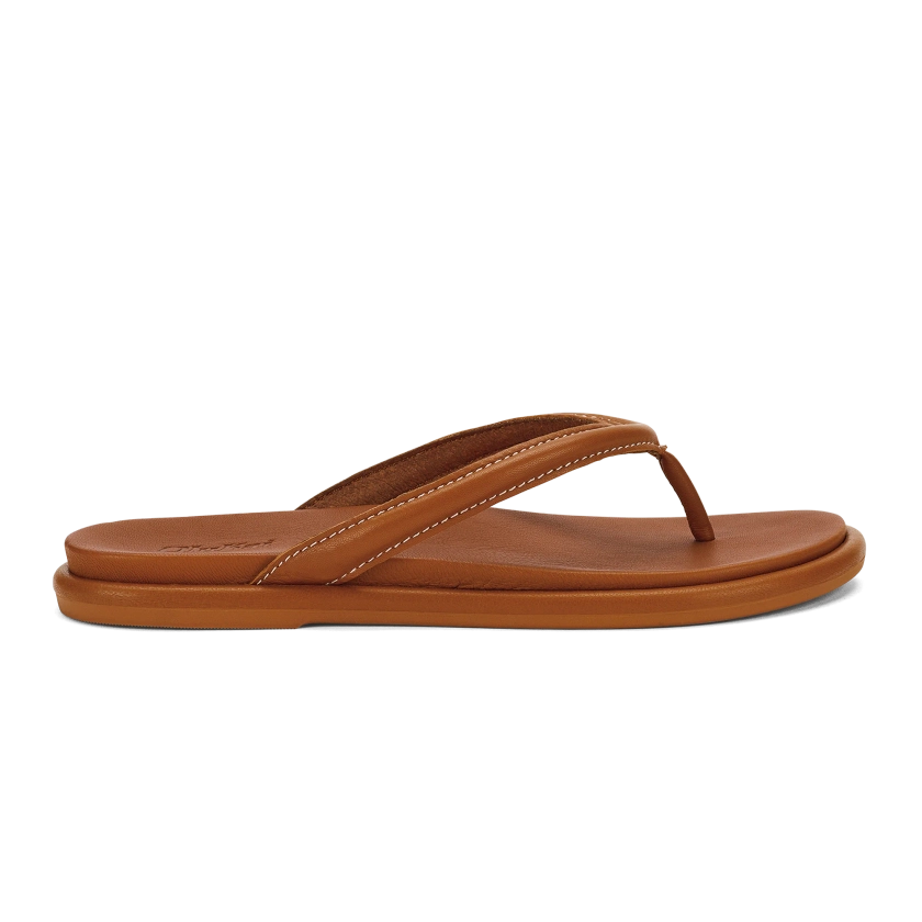 Tiare Women’s Leather Beach Sandals - Fox | OluKai