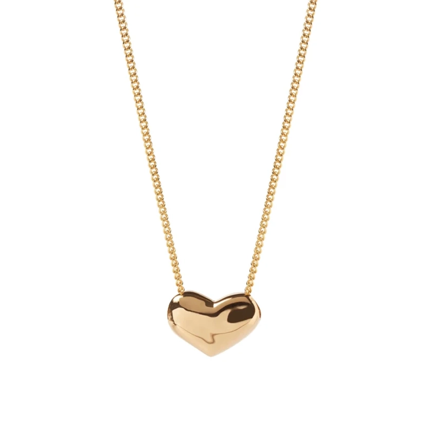 Gold Heart Necklace