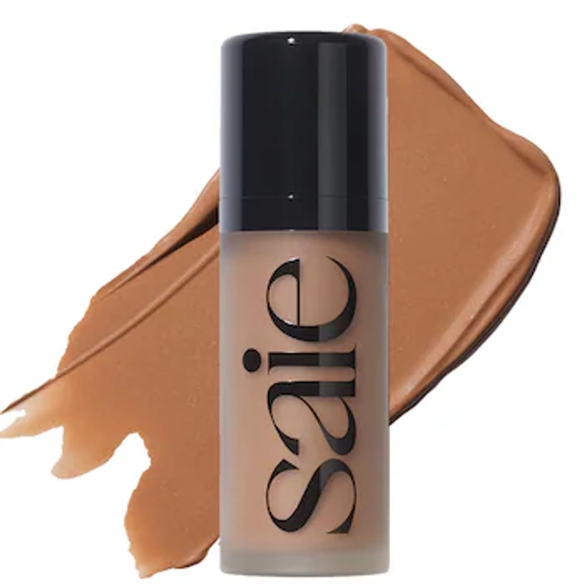 Dew Bronze Soft-Focus Effortless Liquid Bronzer - Saie | Sephora
