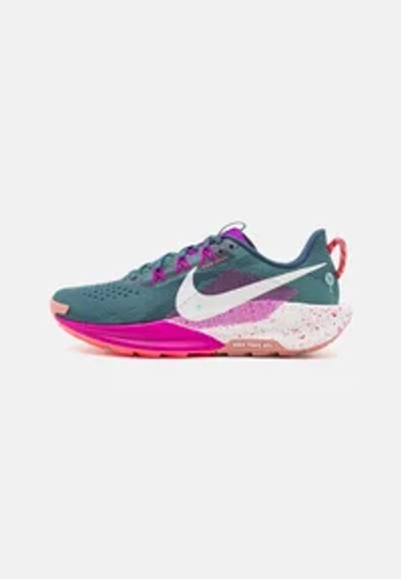 REACTX PEGASUS 5 - Chaussures de running - armory navy/phantom/vivid grape/green frost/hot punch