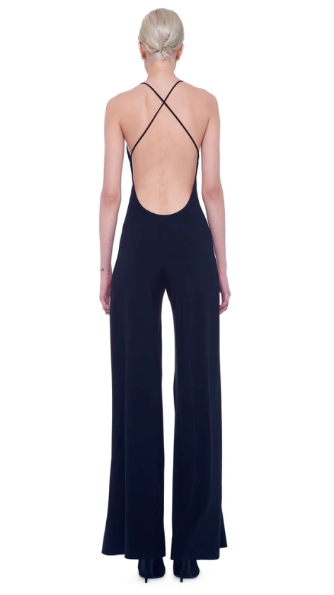 LOW BACK SLIP JUMPSUIT