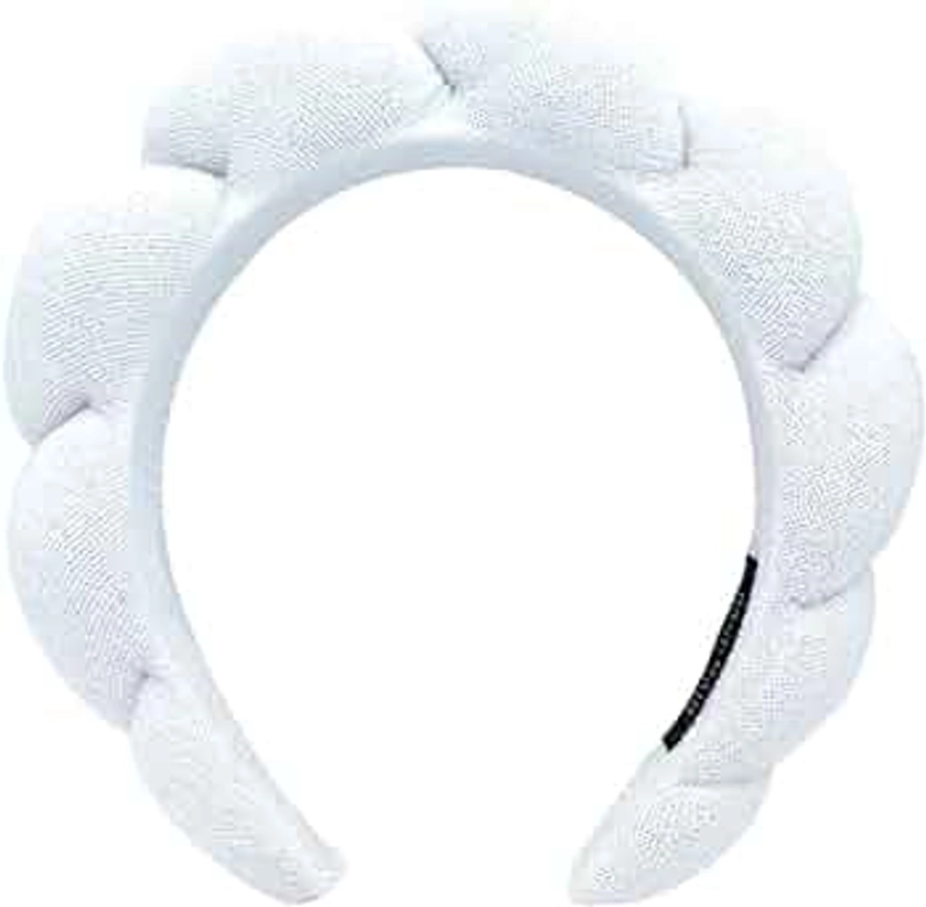 Spa Headbands for Washing Face or Facial Makeup Headbands Bubble Skincare Headbands Drunk Elephant Terry Cloth Puffy Headbands for Mask Skin Treatment