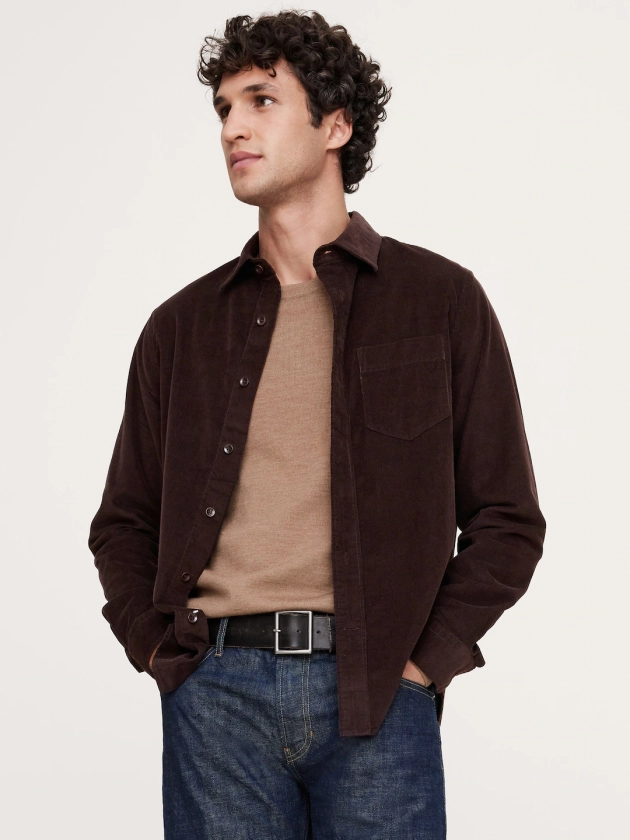 Lightweight Corduroy Shirt | Banana Republic