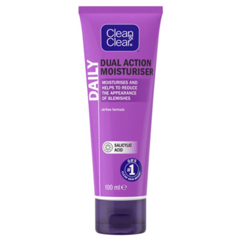 Clean & Clear Dual Action Moisturiser - ASDA Groceries