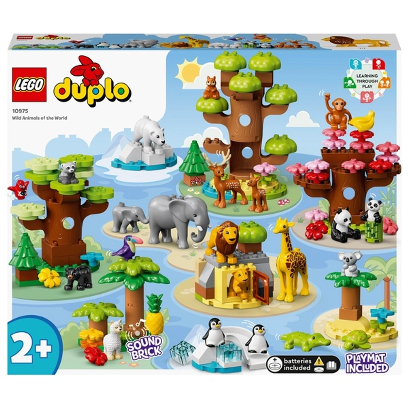 LEGO DUPLO 10975 Wilde Tiere der Welt | Smyths Toys Deutschland