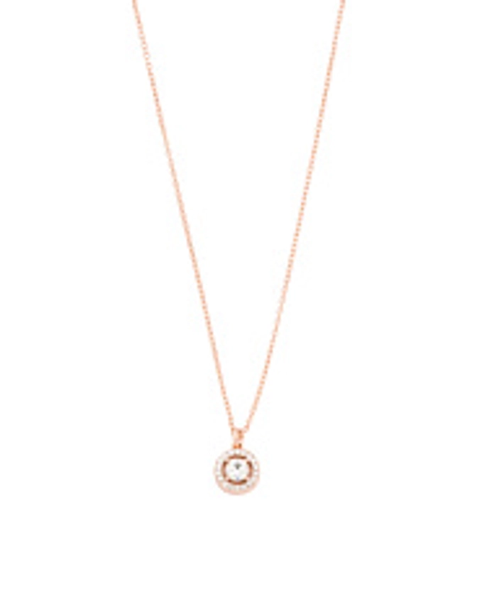 Halo Pave Short Pendant Necklace | Necklaces | T.J.Maxx
