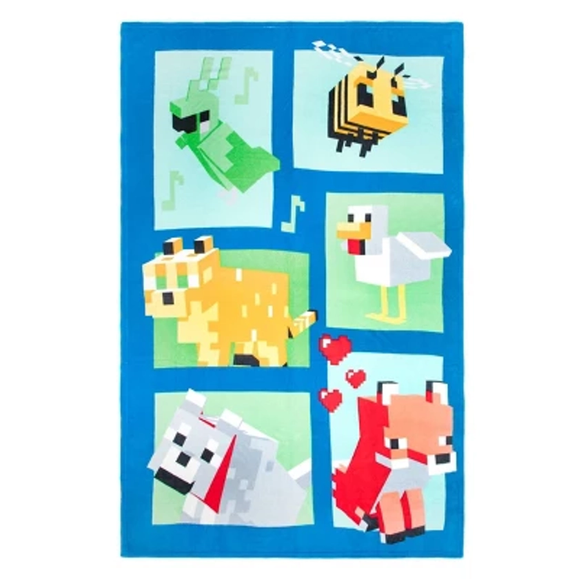 Minecraft Beautiful Day Kids' Blanket