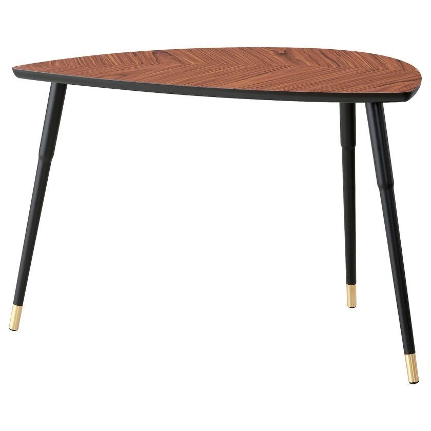 LÖVBACKEN Table d'appoint, brun moyen, 77x39 cm - IKEA