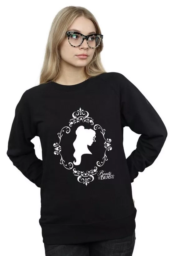 Hoodies & Sweatshirts | Belle Silhouette Sweatshirt | Disney Princess