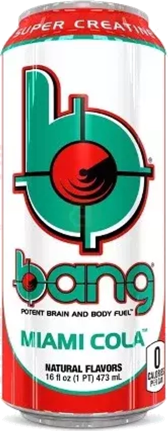 Bang Miami Cola Energy Can