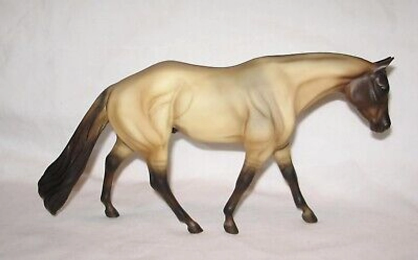 Breyer horse Picture perfect series dun buckskin zippo pine bar QH western | eBay
