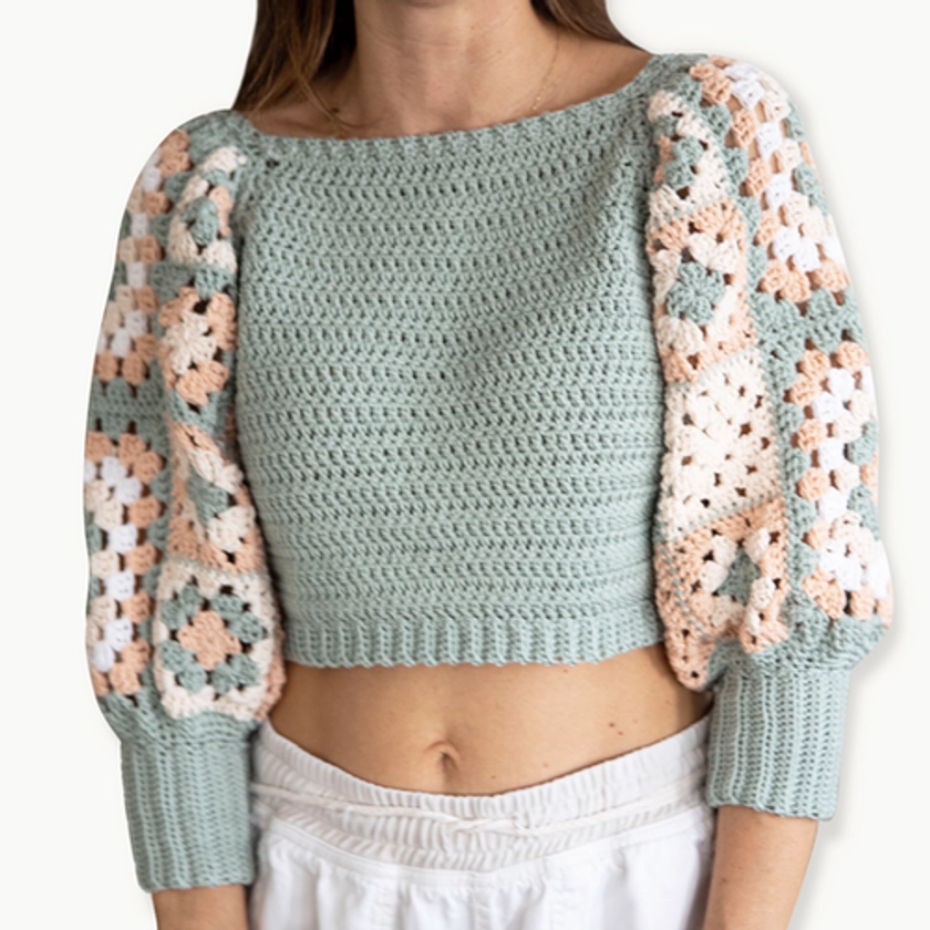 Granny Tee | Crochet Pattern | Larami Loops
