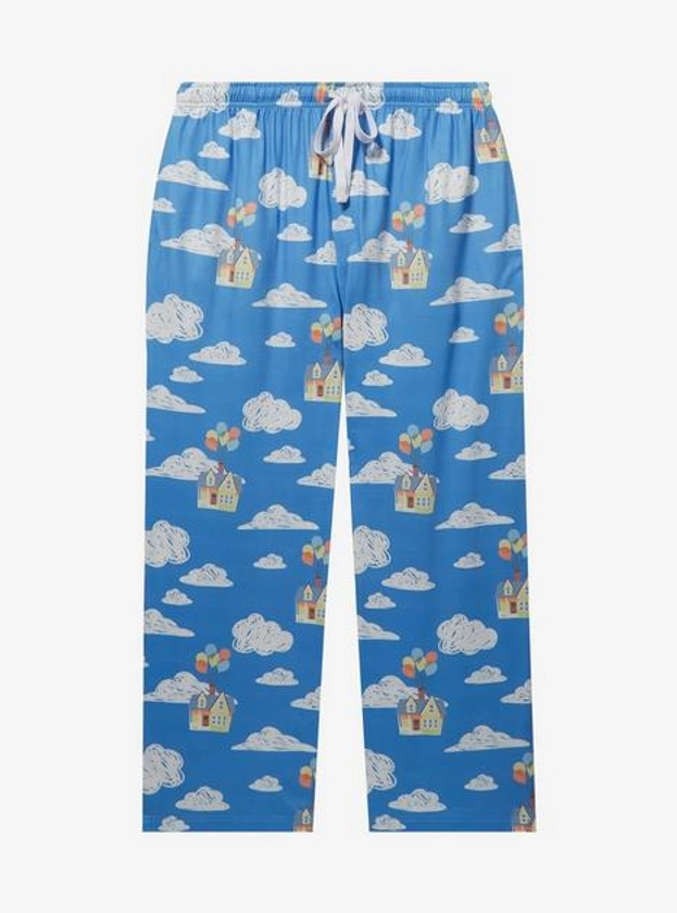 Disney Pixar Up House Sky Allover Print Women's Plus Size Sleep Pants — BoxLunch Exclusive | BoxLunch