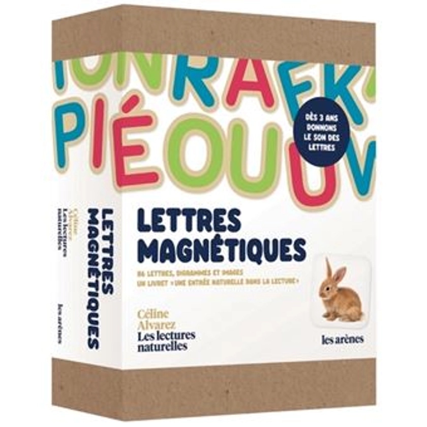 Coffret Lettres magnétiques - Céline Alvarez - Les lectures naturelles Coffret Lettres magnétiques - Boîte ou accessoire - Céline Alvarez - Achat Livre | fnac