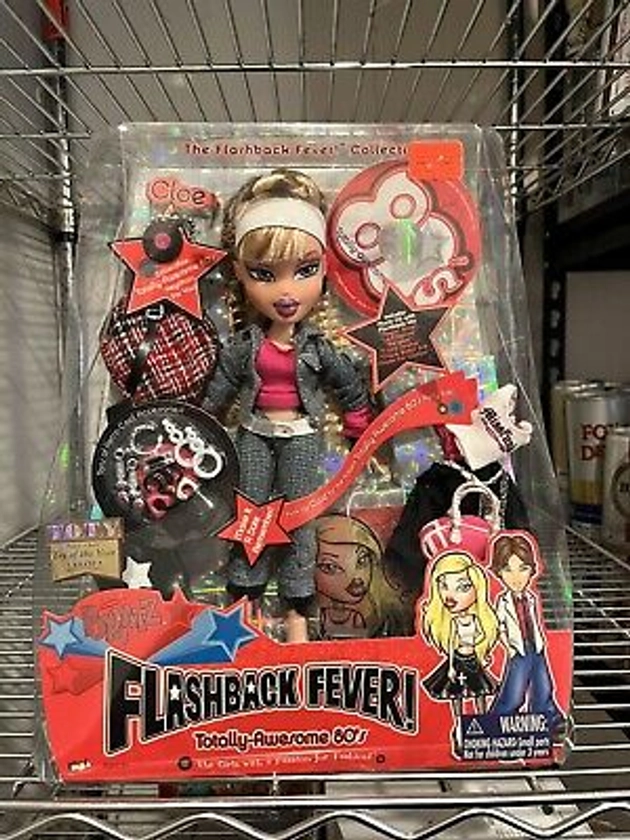 Bratz Doll Cloe Flashback Fever Totally Awesome 80's NIB RARE Vintage 2002 | eBay