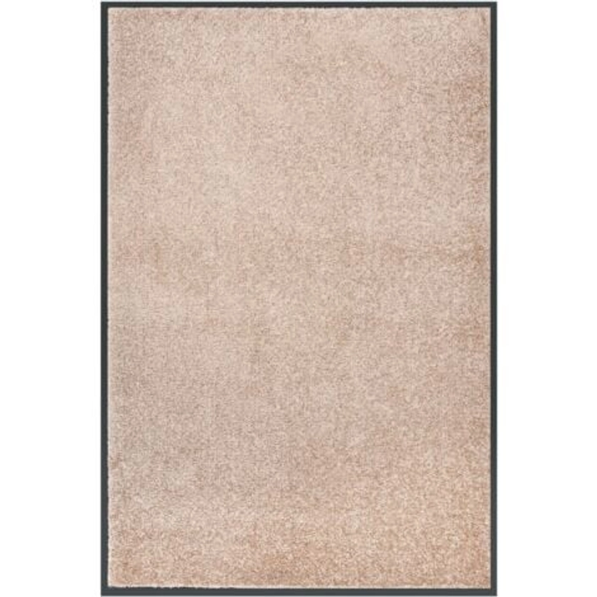 Paillasson Beige 80x120 cm vidaXL