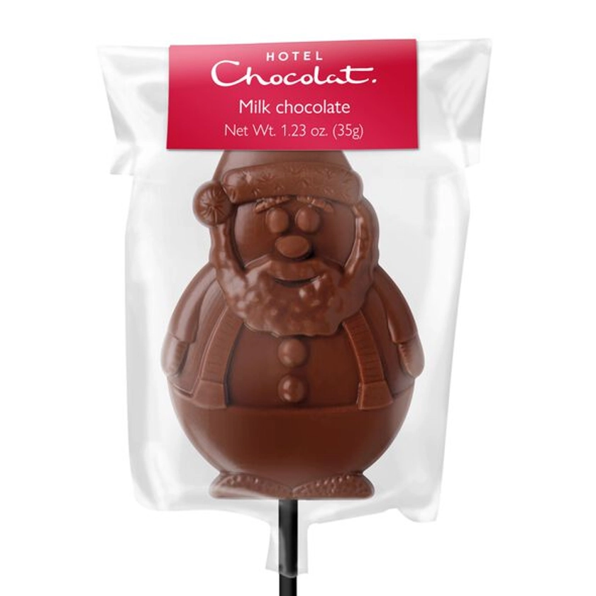 Milk Chocolate Santa Lick | Hotel Chocolat 