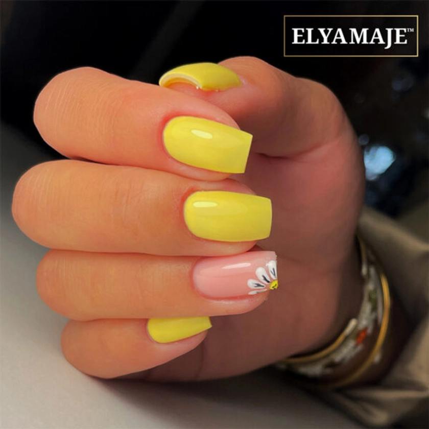 N° 107 - Mimosa - Vernis Semi Permanent - Elyamaje - Elyamaje