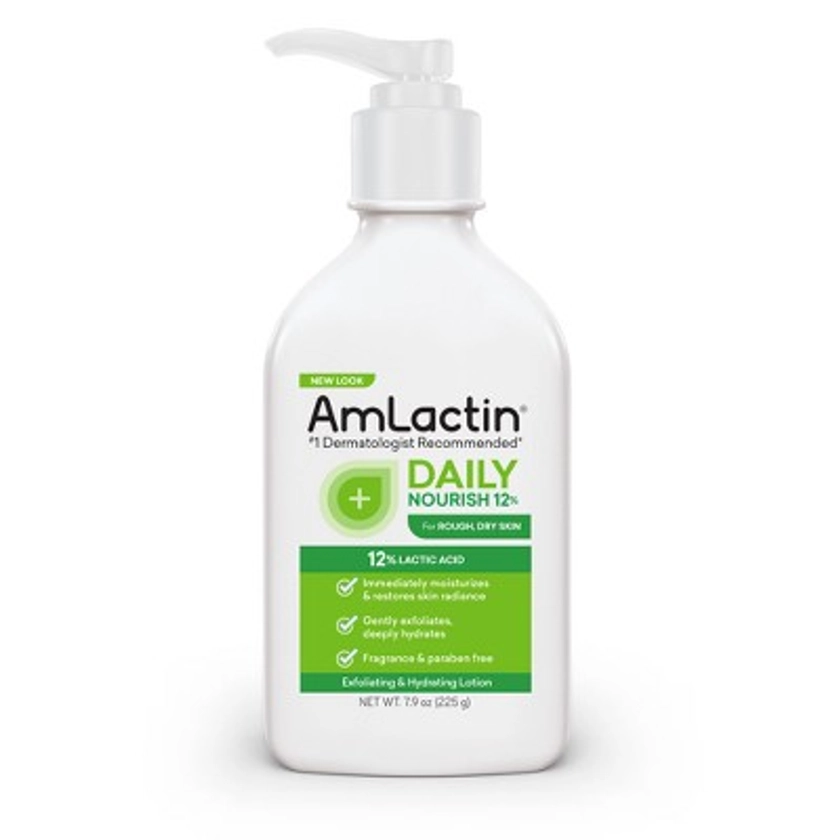 AmLactin Daily Nourish Body Lotion - Unscented - 7.9oz