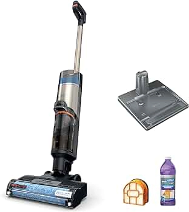 Shark HydroVac MessMaster Wet Dry Cordless Vacuum Cleaner, 3-in-1 Multi-Surface Vacuum Mop & Self-Cleaning System, Lightweight, Powerful Suction, for Hard Floors & Area Rugs, Stone, WD261