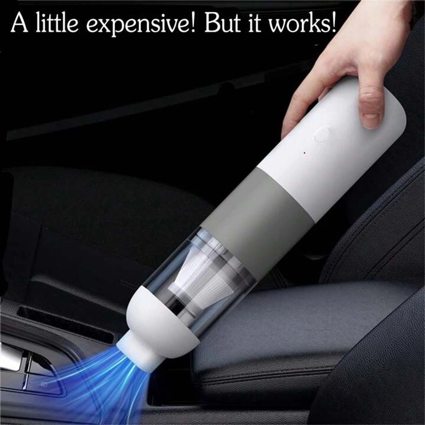 1PC Mini Car Vacuum Cleaner Handheld Portable Car Vacuum Cleaner Smart Car Dual Purpose Vacuum Cleaner, Car Vacuum Cleaner Portable Mini Handheld Vacuum Cleaner Smart Home Car Dual Purpose Wireless