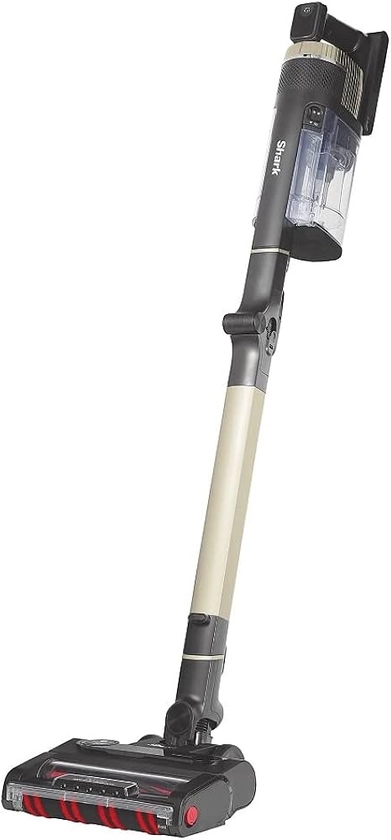 Shark Stratos Cordless Stick Vacuum Cleaner Pet Pro with Anti Hair Wrap Plus, Clean Sense IQ & Anti-Odour Technology, 60 Mins Run-Time, Removable Battery, 3 Attachments, Charcoal/Brass IZ400UKT : Amazon.co.uk: Home & Kitchen