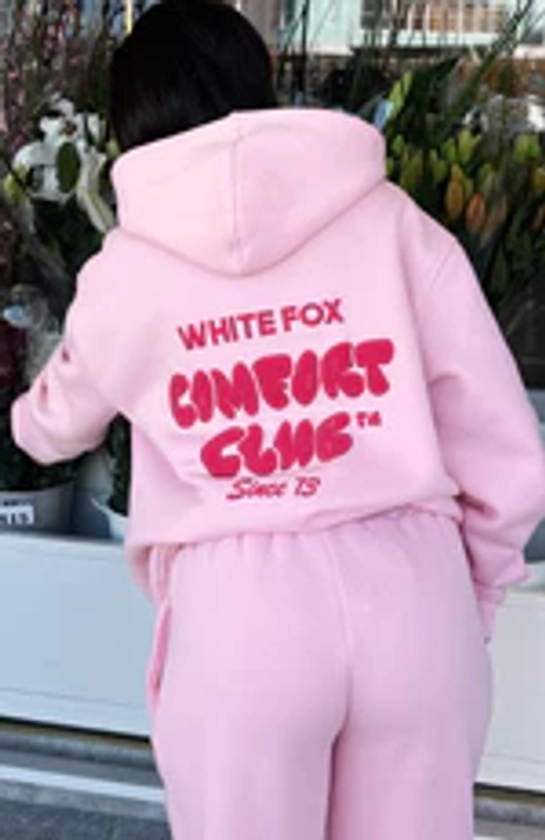 Comfort Club Oversized Hoodie Bon Bon