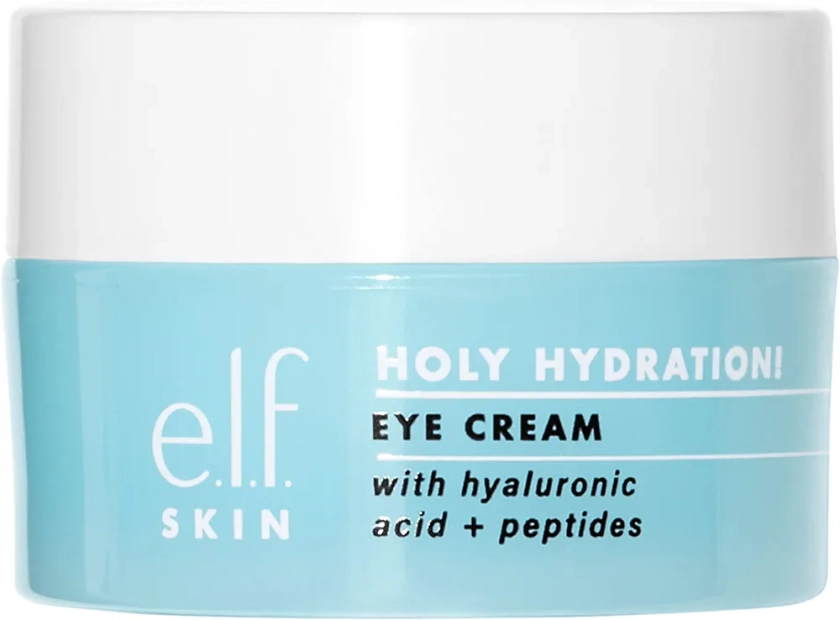 e.l.f. SKIN Holy Hydration! Eye Cream, Rich Hydrating Eye Cream For Minimizing Dark Circles, Infused With Hyaluronic Acid, Vegan & Cruelty-free