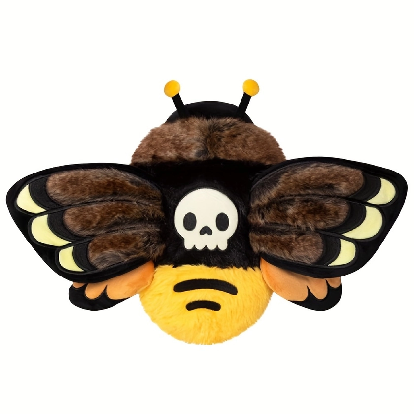 Mini Death Head Moth Plush Moth Plush - Temu