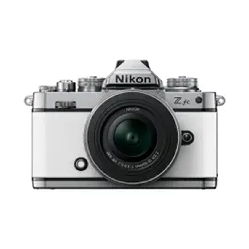 Refurb Nikon Z fc Body White w Nikkor Z DX 16-50mm VR Lens SL (Refurbished by Nikon Aust)