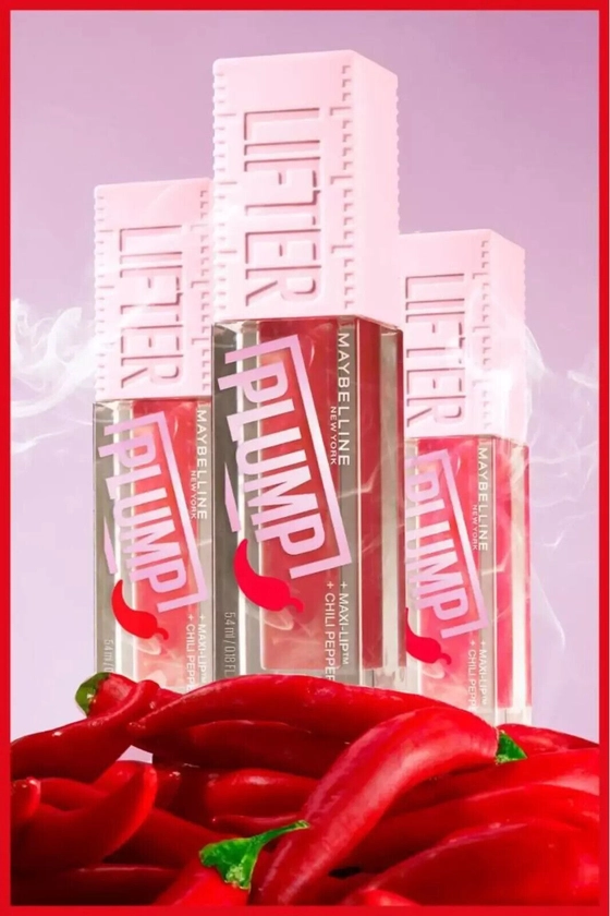 Maybelline Lifter Plump - Plumping Lip Gloss - Choose Your Shade