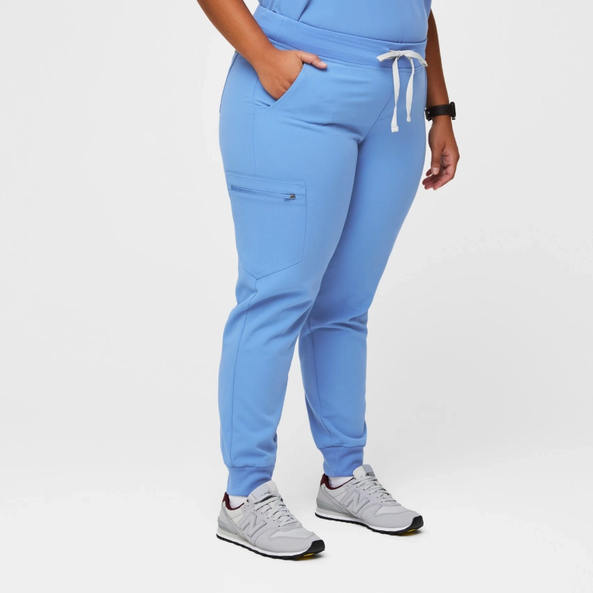 Women's Zamora Jogger Scrub Pants™ - Ceil Blue · FIGS
