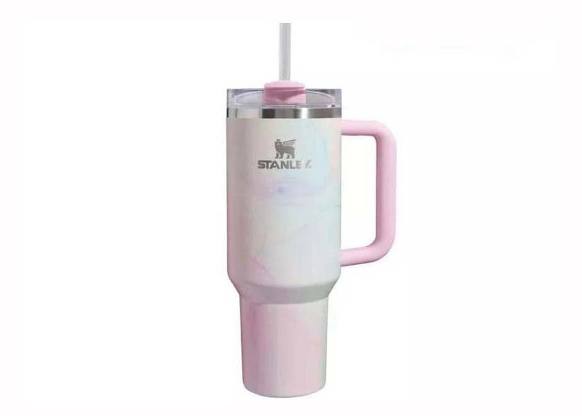 Stanley Tulle Quencher 40oz Tumbler Pink Multicolor