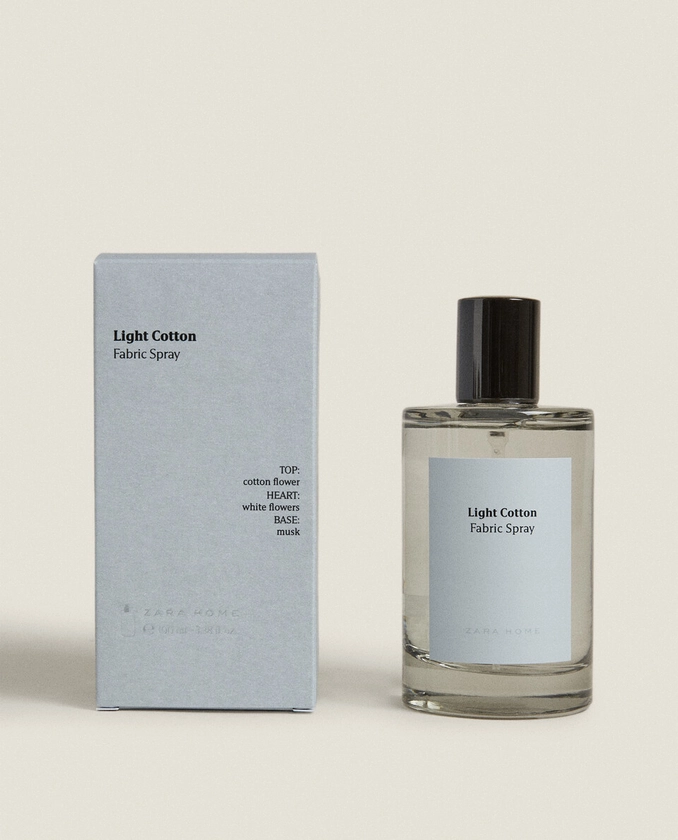 (100 ML) LIGHT COTTON FABRIC FRESHENER SPRAY | Zara Home United Kingdom