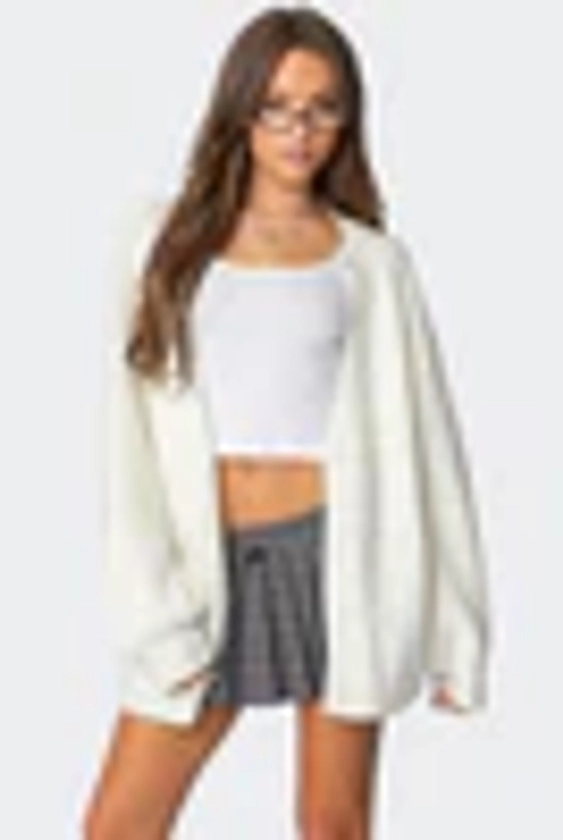 Mathilde Oversized V Neck Cardigan