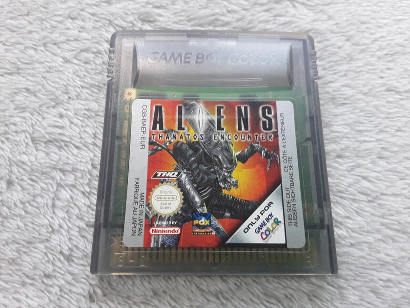 Aliens Thanatos encounter Nintendo Gameboy Color