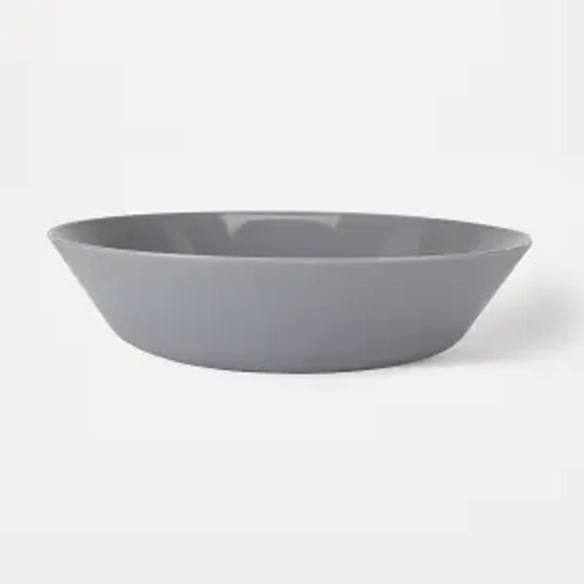 Plastic Bowl - Grey