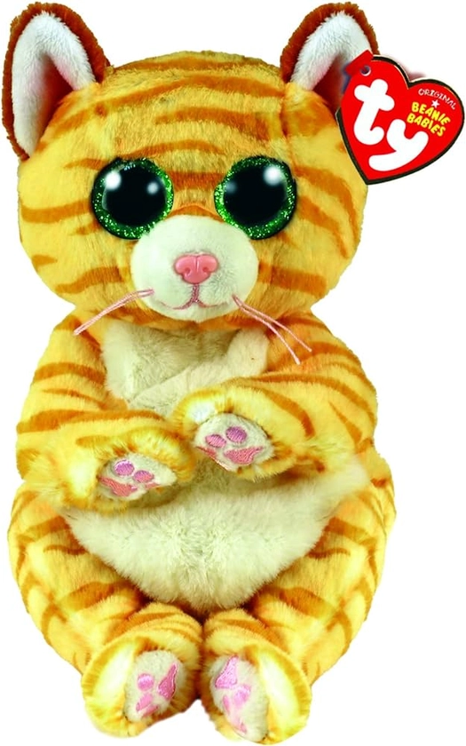 TY - Beanie Baby Stripes Cat Mango - 15CM : Amazon.se: Toys