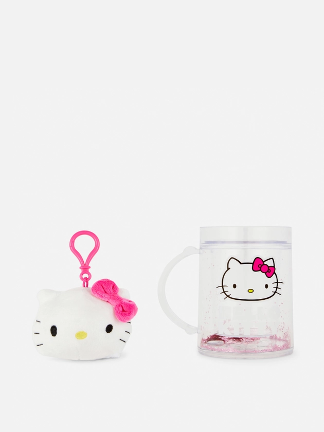 Hello Kitty Tumbler and Plush Gift Set