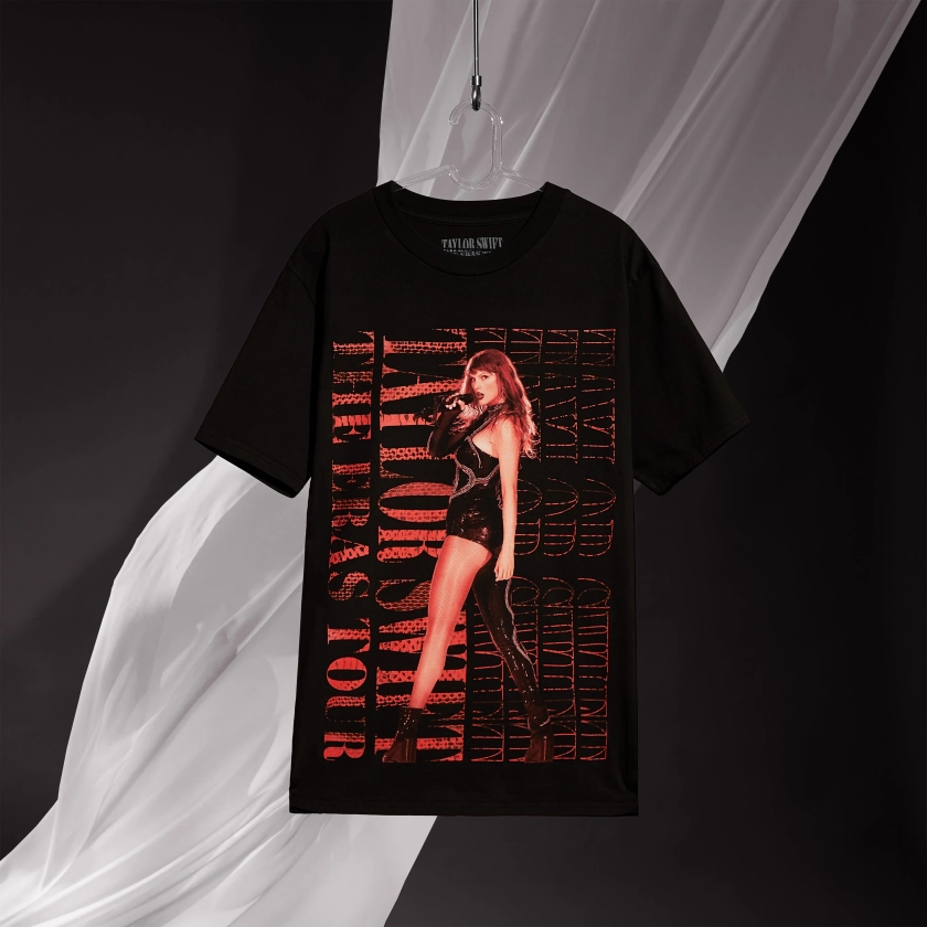 TAYLOR SWIFT | THE ERAS TOUR Reputation Live Photo Oversized T-Shirt - Store Taylor Swift