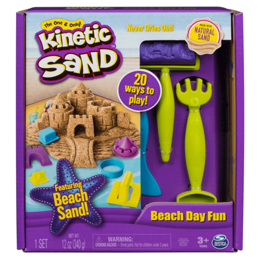 Kinetic Sand - Beach Day Fun Set | The Entertainer