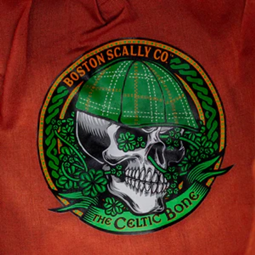 The Celtic Bone Boston Scally Cap - Green