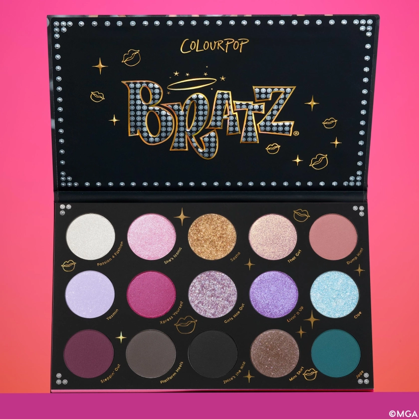 ColourPop®: Girls Nite Out | Bratz Shadow Palette