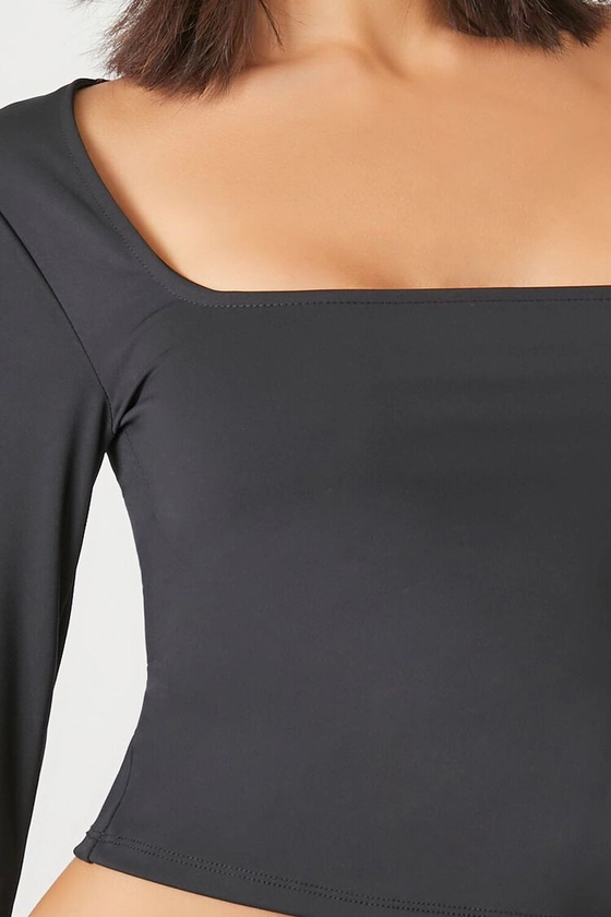 Sculpt Shape Square-Neck Top