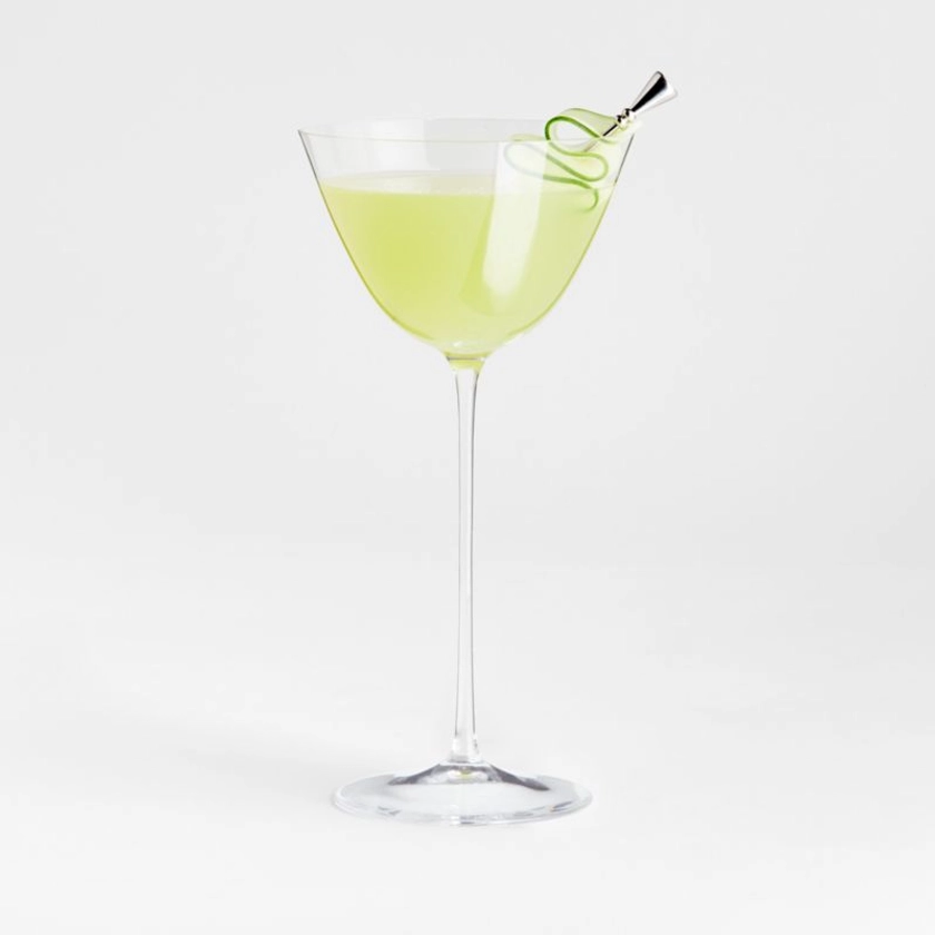 Camille Long-Stem Martini Glass + Reviews | Crate & Barrel