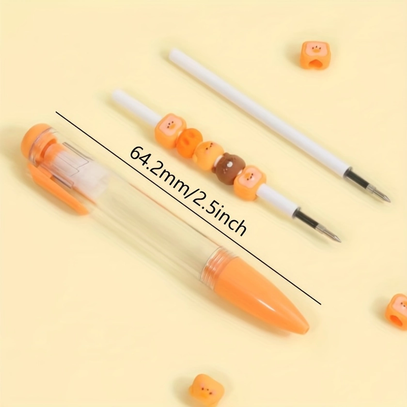 Adorable Cartoon-Themed Retractable Ballpoint Pens, Medium Point - Perfect for Teens & Up Cute Pens Pens Cute Unique